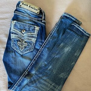 Rock Revival Ankle Skinny Jeans (Mid Rise)